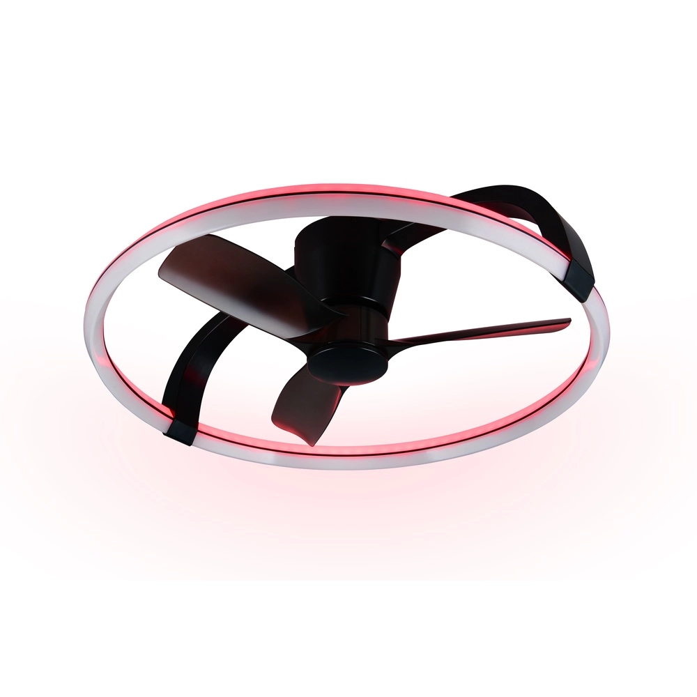 Smarthome ventilator Stockholm zwart Ø 73,5 Tuya Trio 4017807693133