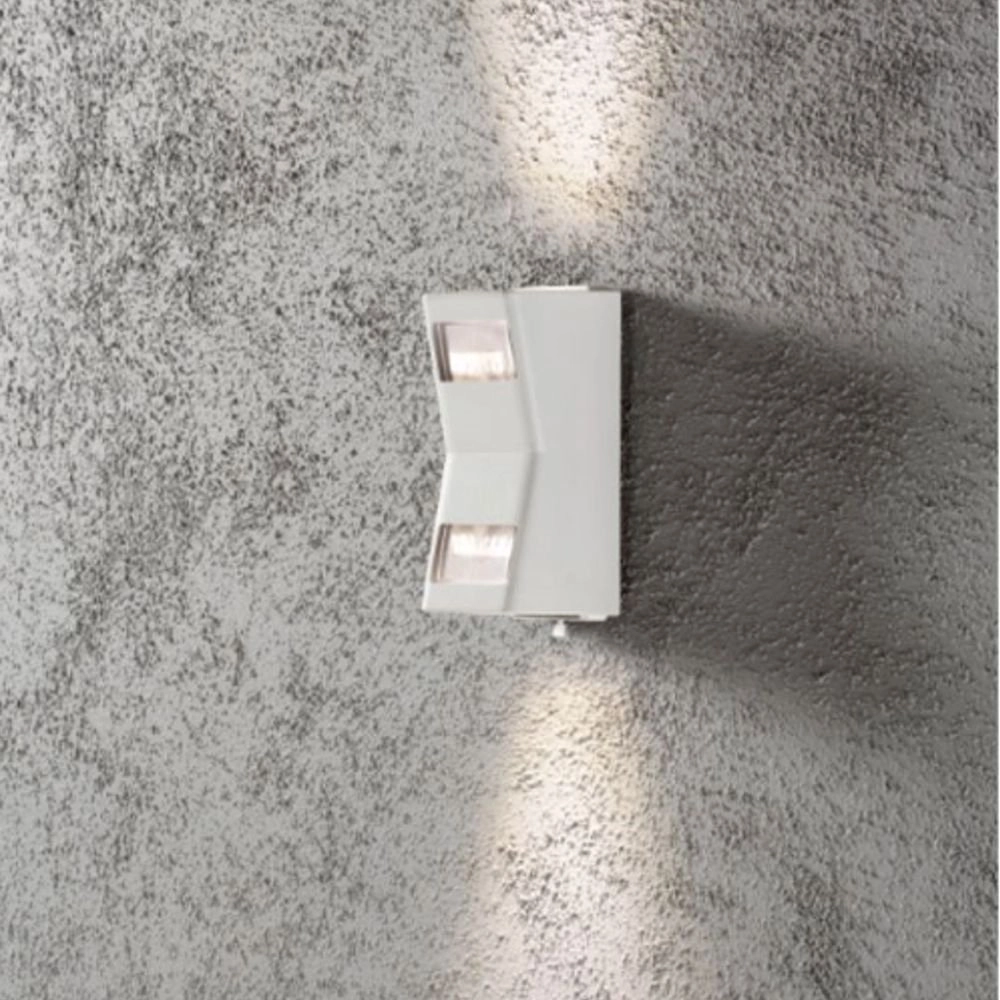 Muurlamp Potenza Up - Down - Front wit KonstSmide 7318307956252