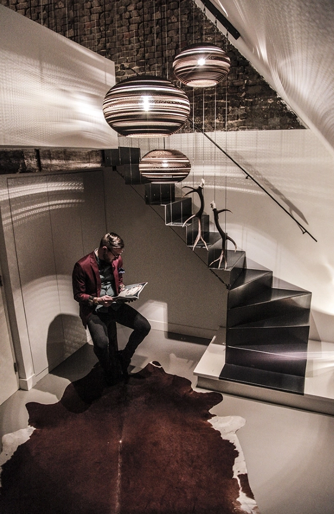 Lazy 640 kartonnen hanglamp Ø 64cm Think Paper 8720165407217