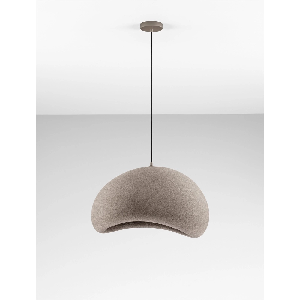 Natural pendant lamp Aere brown 60cm Lyora 5212017476746