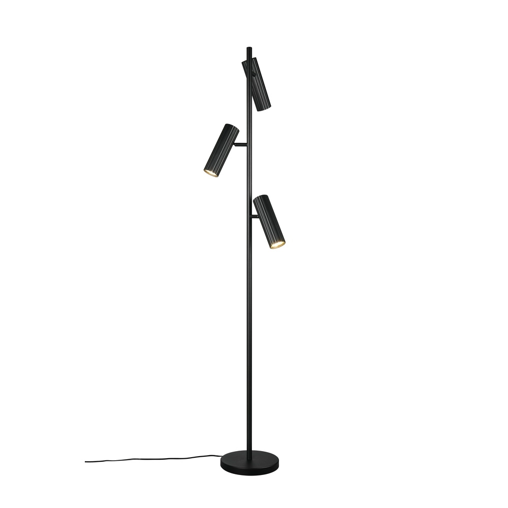 Design vloerlamp Soka zwart