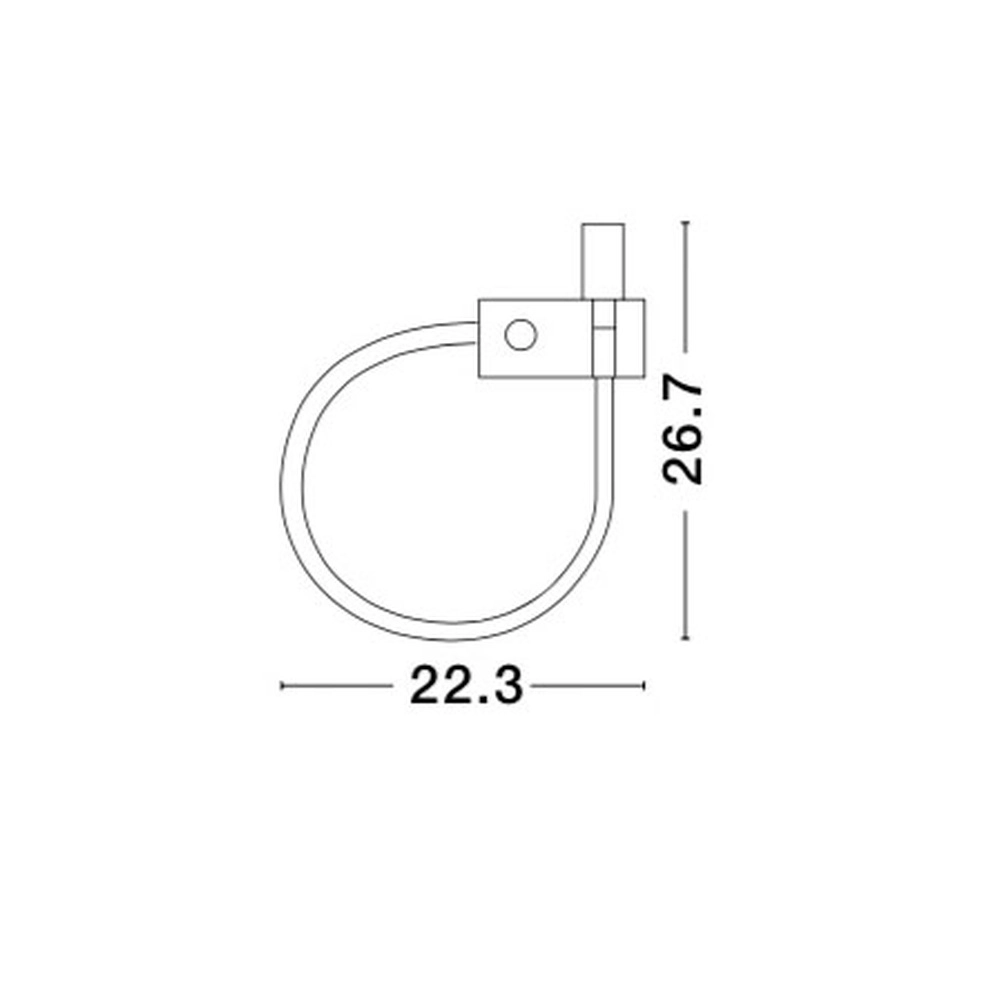 Bedlampje Geneva wit Lyora 5212017411075