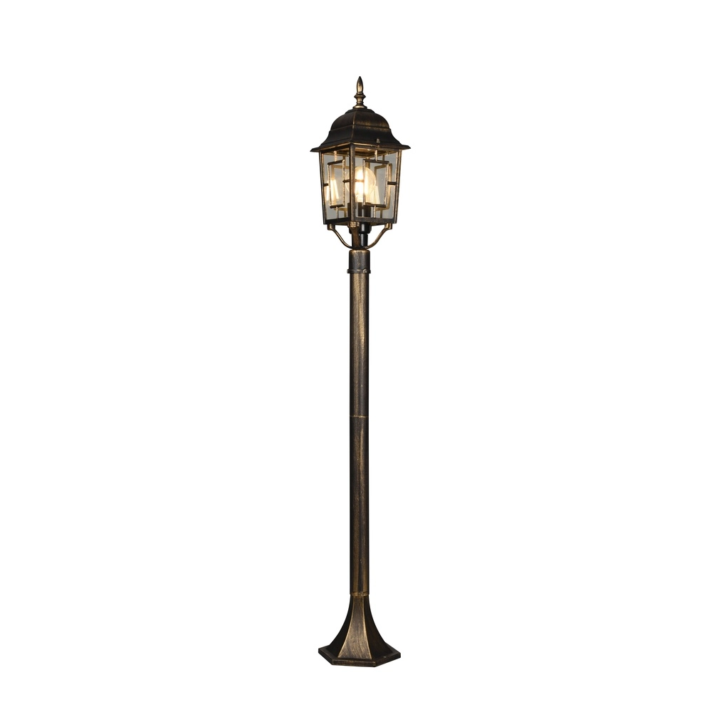 Staande lamp Volturno antiek bruin