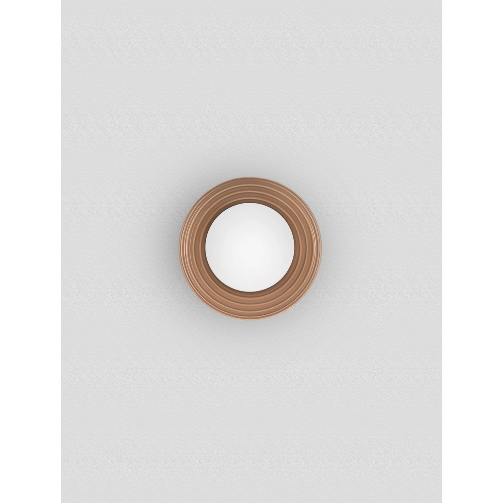 Wandlamp Orbique karamel Ø 16cm Lyora 5212017483935