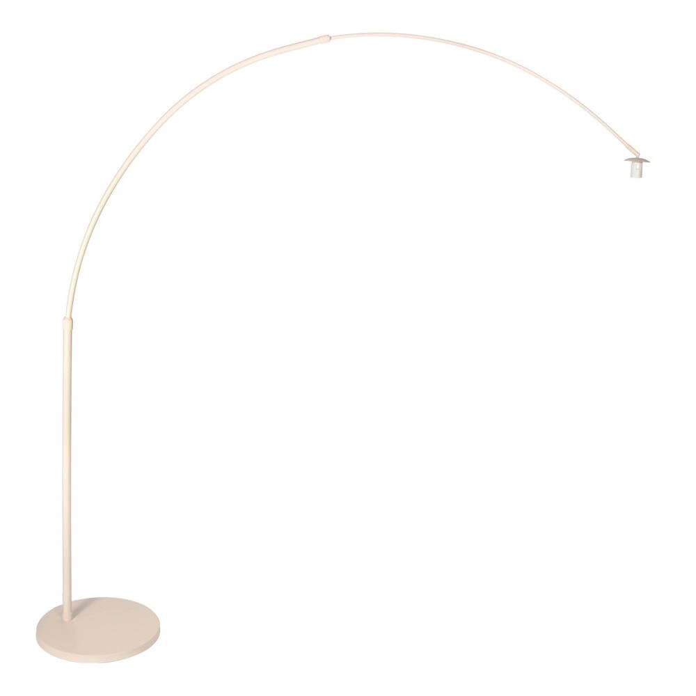 Booglamp Sparkled Light crème met bamboe kap Ø 60cm Steinhauer 8712746180008