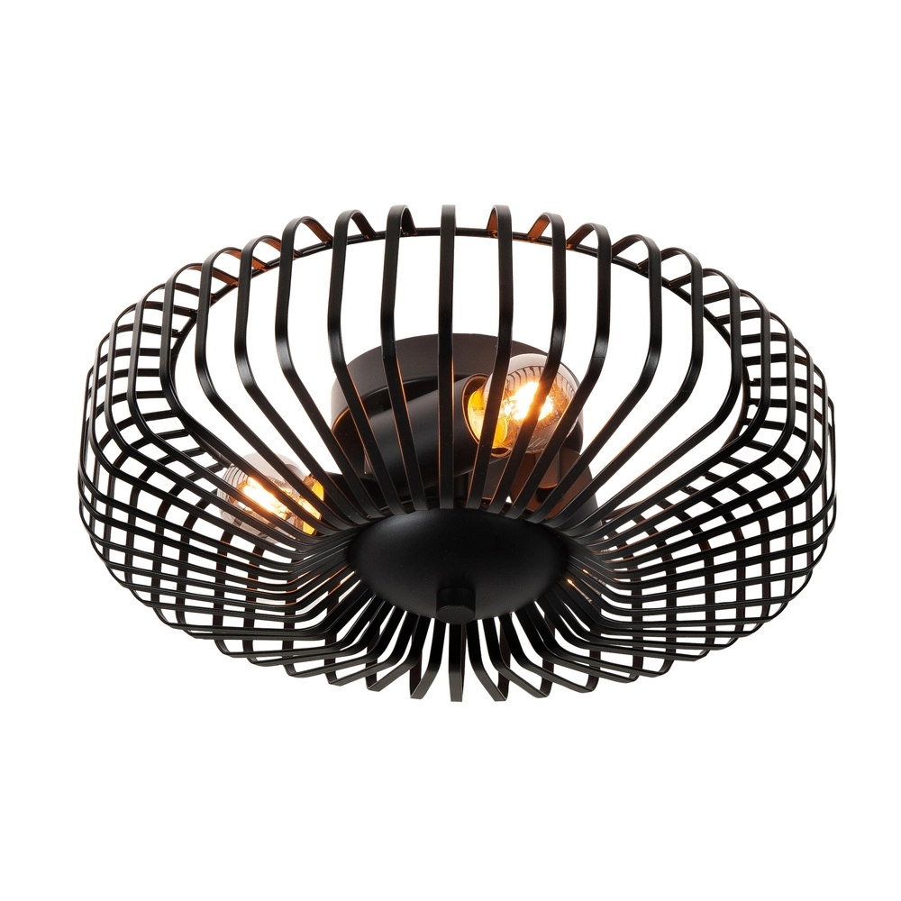 Design plafondlamp Nino zwart Ø 35cm