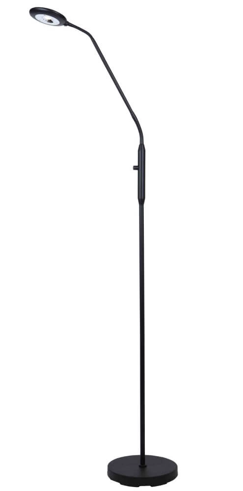 Design vloerlamp Ufo zwart