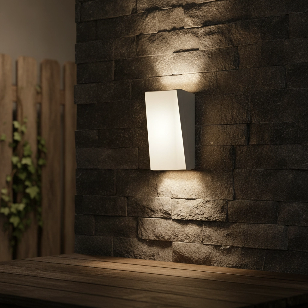 Design wandlamp Keen wit 9cm