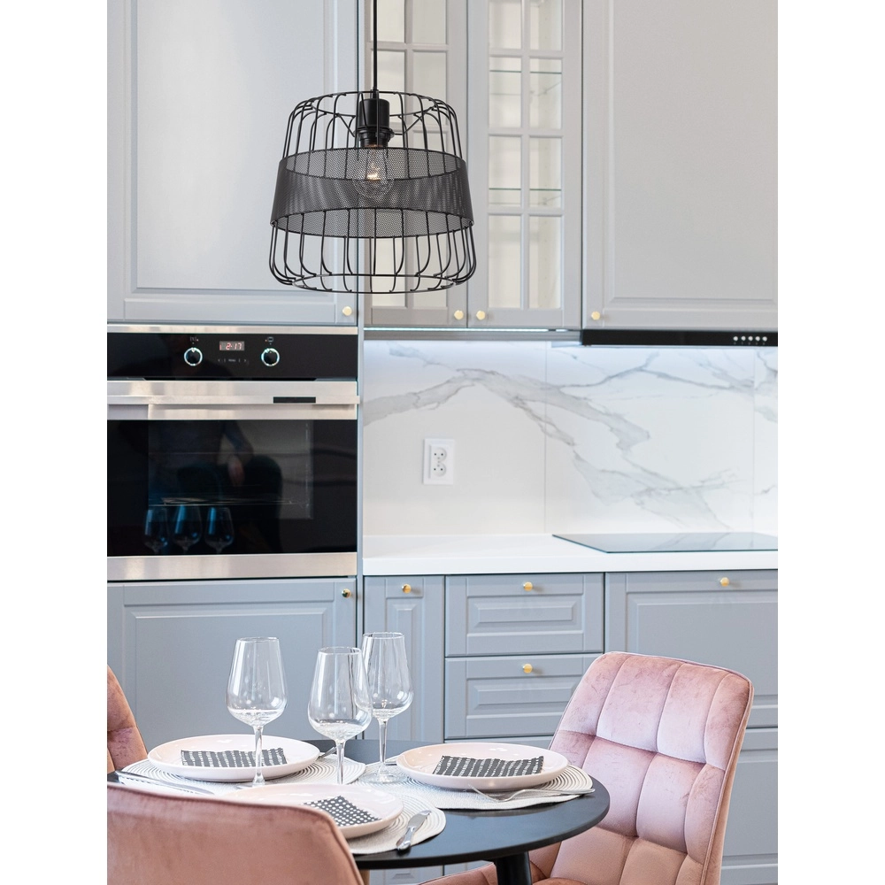 Design hanglamp Ian zwart Lyora 5212017436214