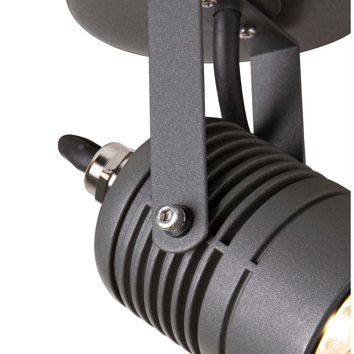 Richtbare Led spot 6cm - 6w - 3000K antraciet SLV 4024163247993