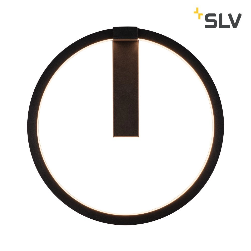 Led wandlamp One Ø 40cm zwart SLV 4024163231091