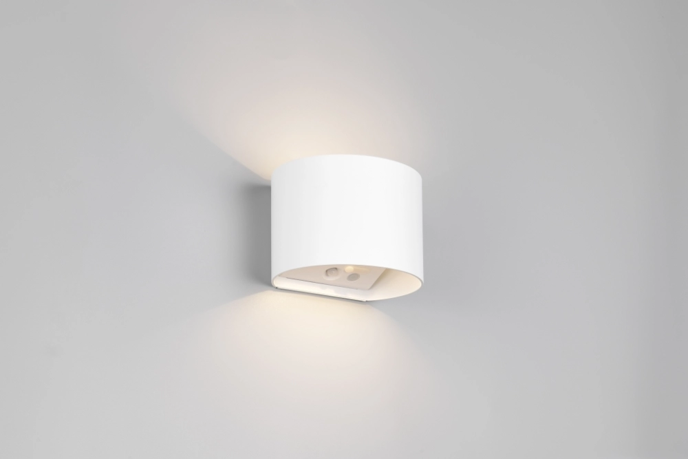 Oplaadbare wandlamp Genie wit met sensor