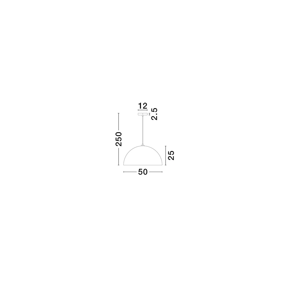 Hanglamp Starla bruin Ø 50cm Lyora 5212017476807