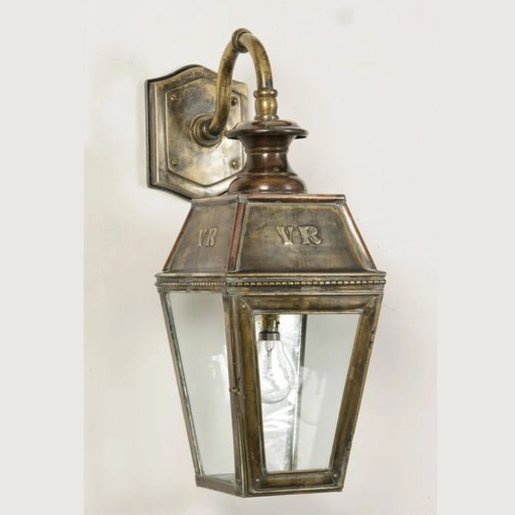 Landelijk buitenlamp Kensington Top Mount handgemaakt - gepoetst goud (PBUL) Limehouse 8716803506671