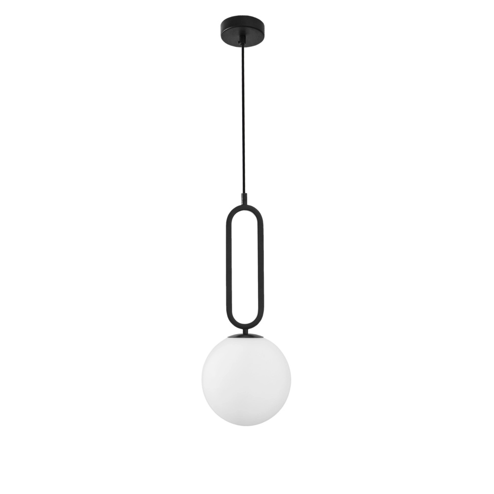 Hanglamp Grus zwart Ø 20cm Lyora 5212017423108