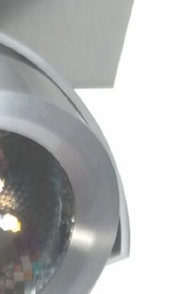 Opbouwspot Dutchess geborsteld metaal Artdelight 8719831732241