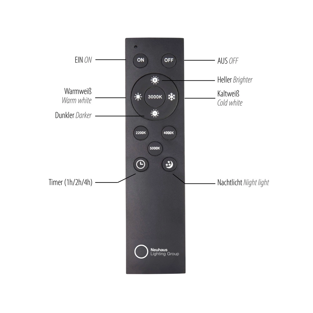 5L eettafel hanglamp Pure Falling Rings bronce Paul Neuhaus 4012248396582