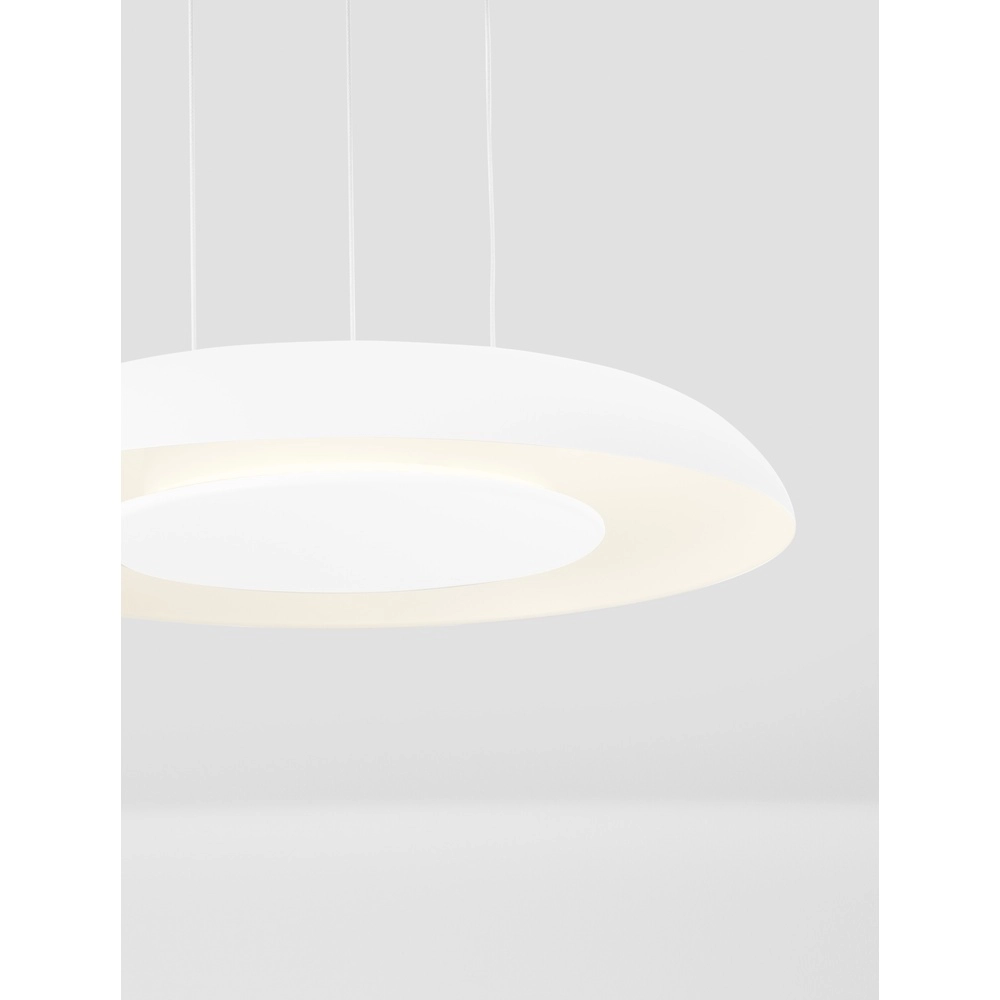 Moderne hanglamp Ormi Ø 40cm wit Lyora 5212017463227