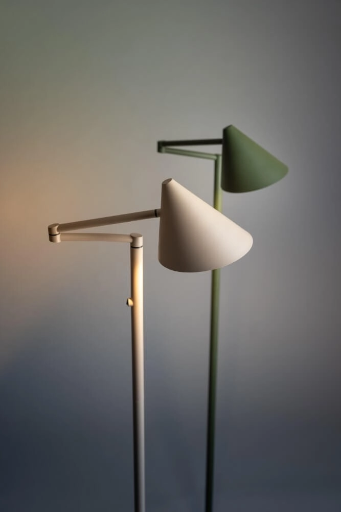 Vloerlamp Marvis zandkleurig design ETH 8720195307051