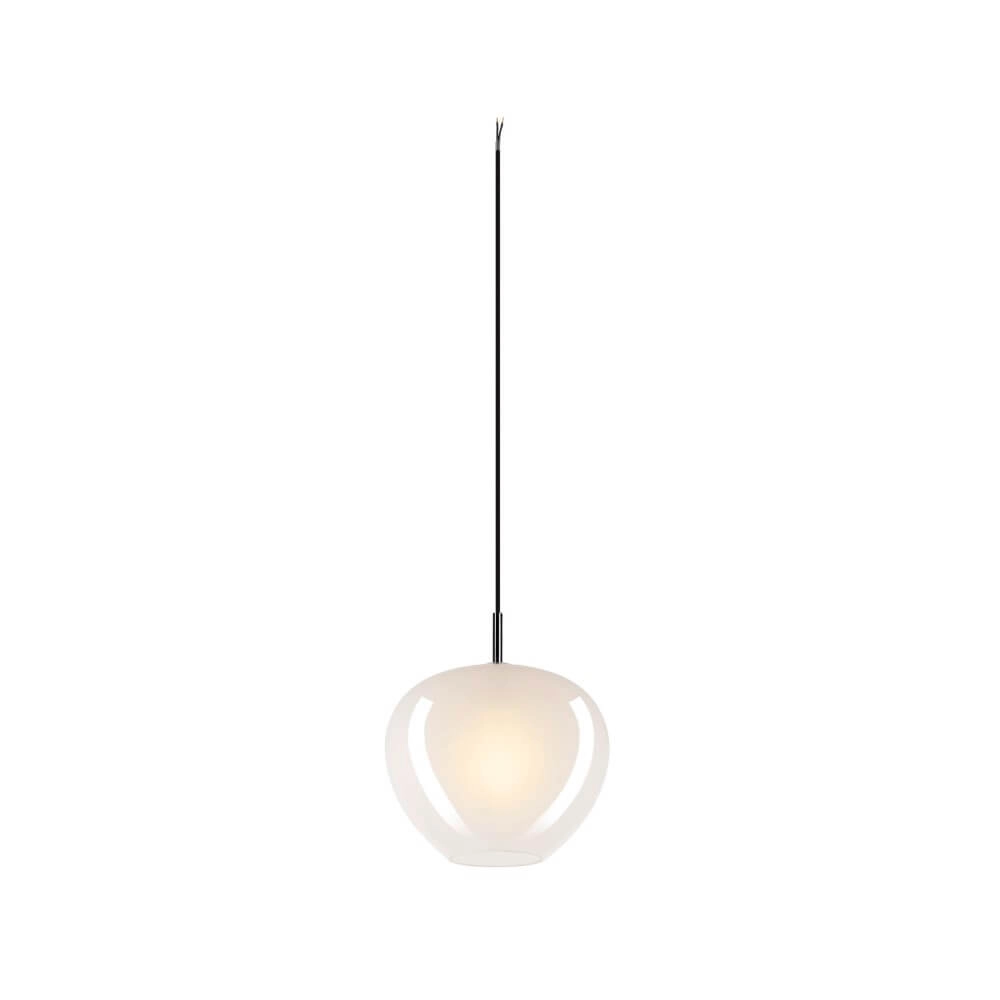 Glazen hanglamp Pantilo Ø 29cm - wit