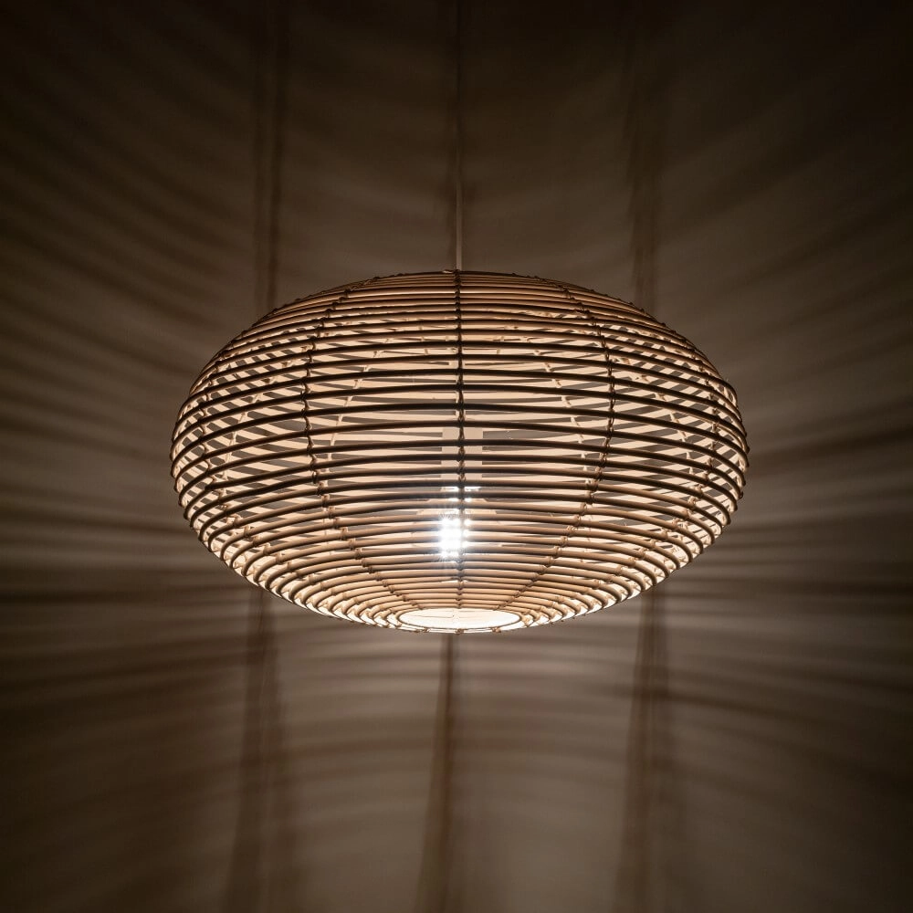 Natuurlijke hanglamp Rattan M Ø 60cm Lyora 5903139111546