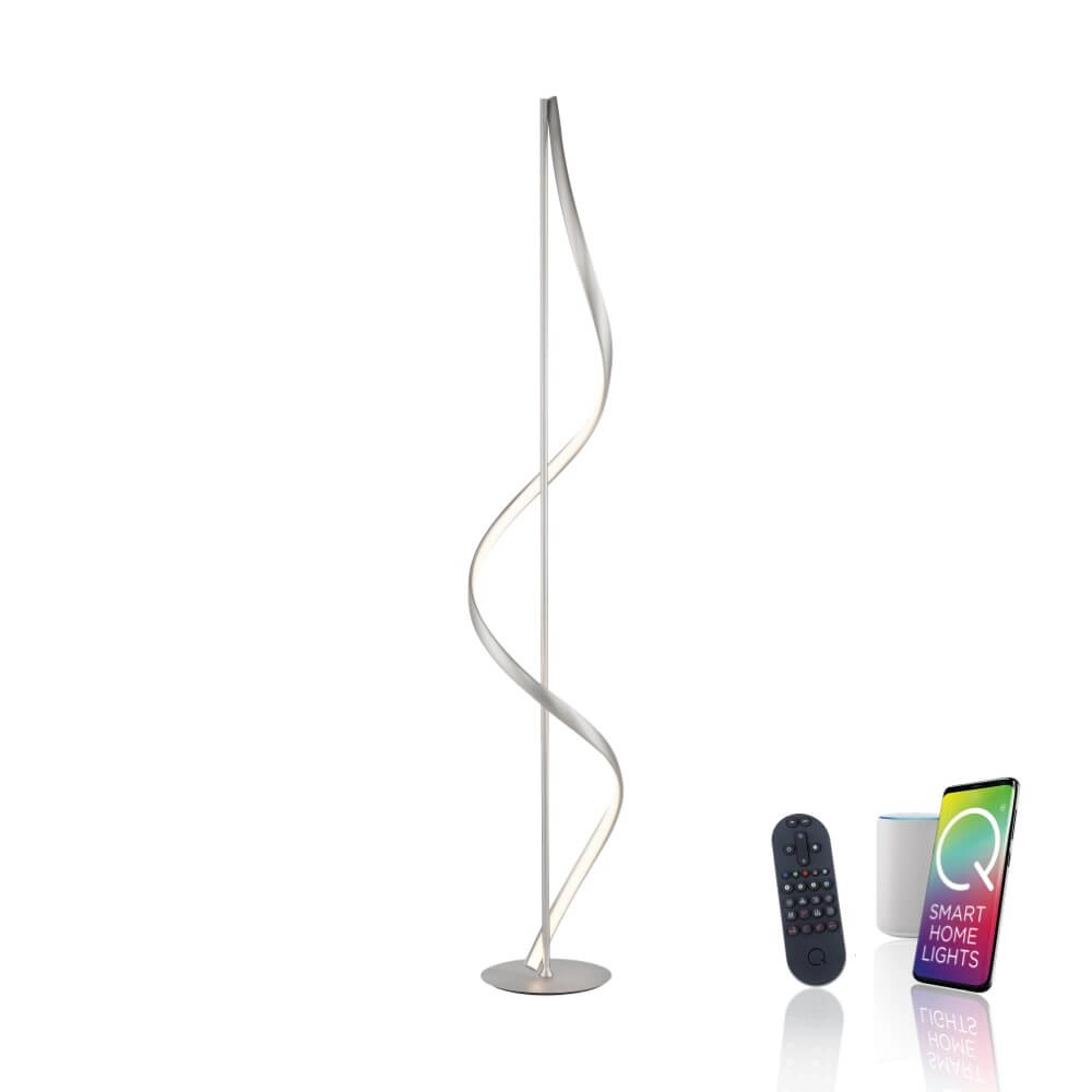 Design vloerlamp Q-Swing metaal Paul Neuhaus 4012248374870