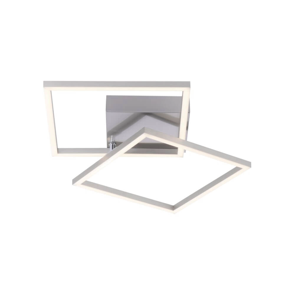 Plafondlamp Iven 36cm - 3000K RVS Just Light 4043689972943