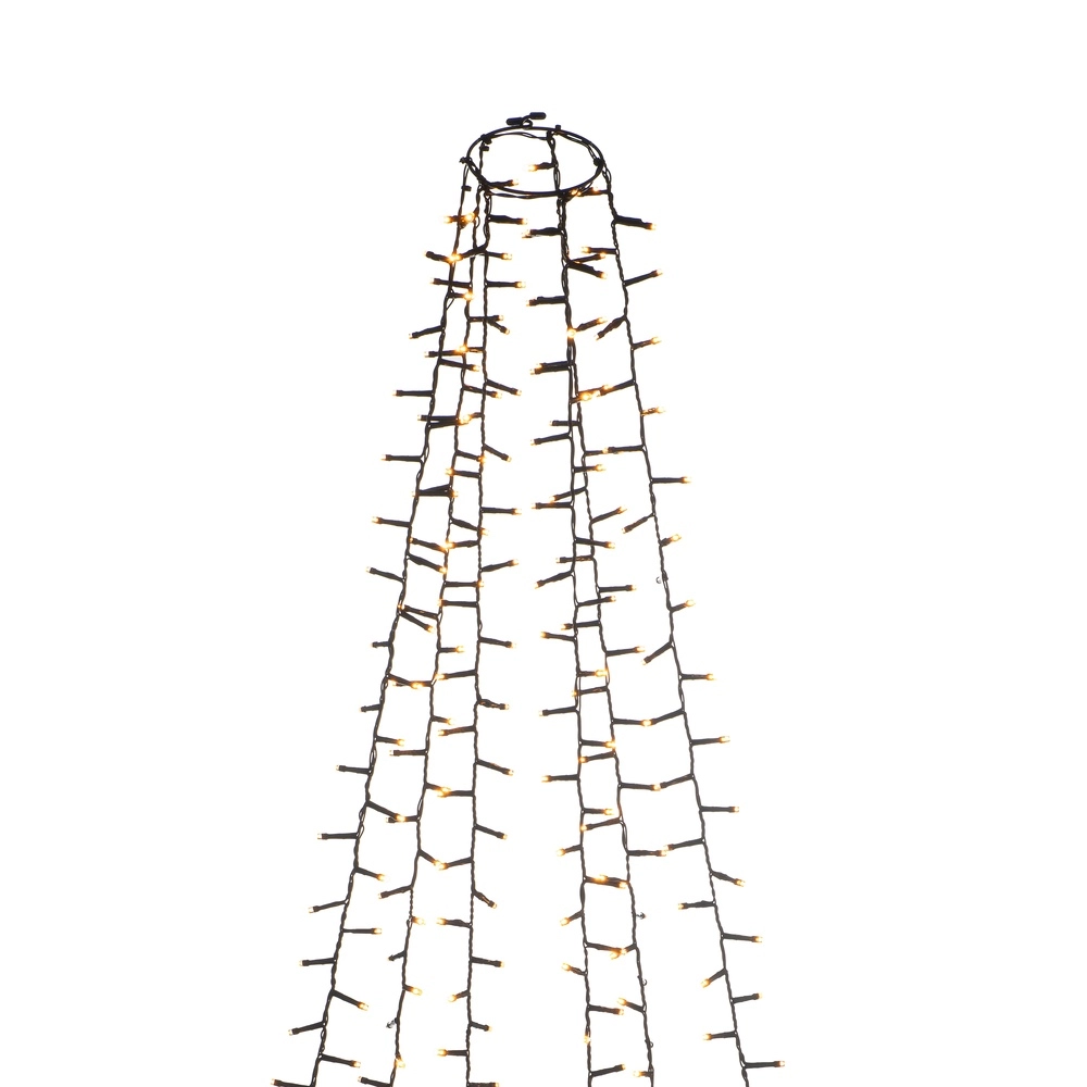 Verlichtingset 240cm - 6x 110 led - 2100K voor kerstboom KonstSmide 7318306650809