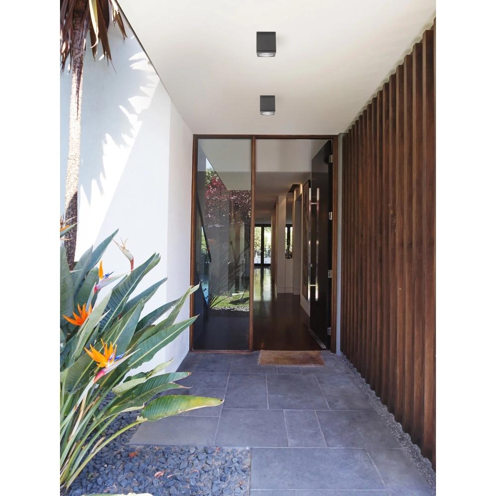 Vierkante spot Cerise antraciet Lyora 5212017415127