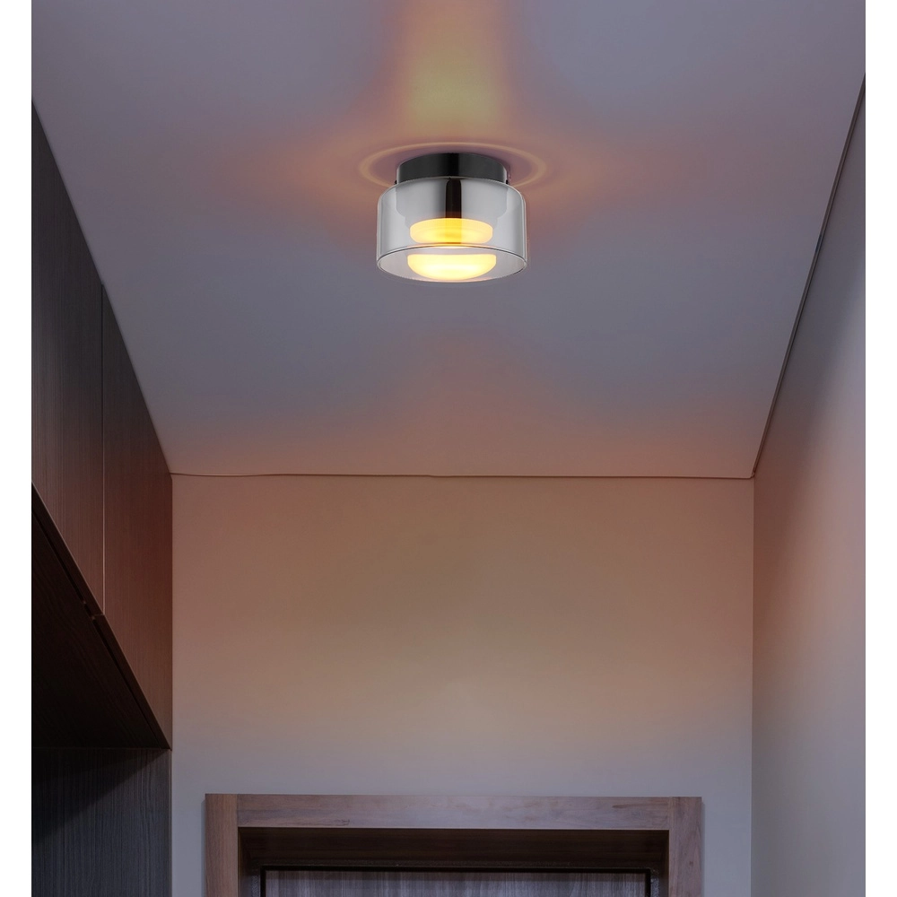 Design plafondlamp Higgins zwart Globo 9007371528813