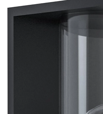 Zwarte buitenlamp Cascinetta Eglo 9002759987138