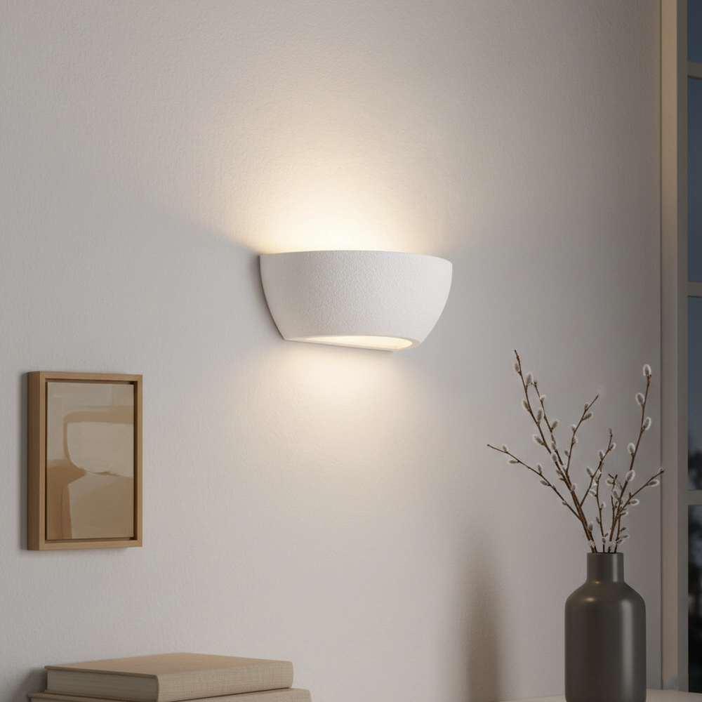 Wandlamp Alivio wit