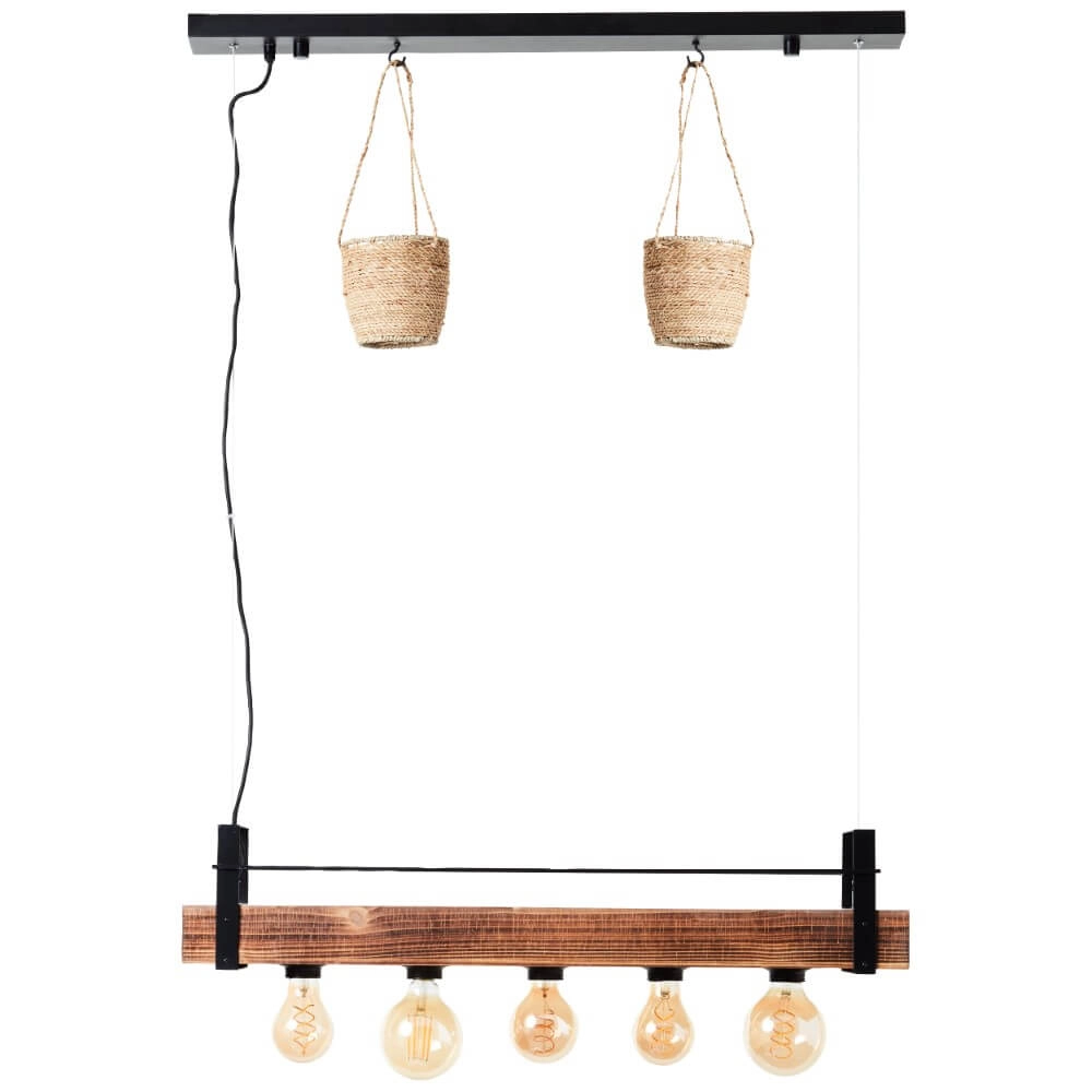 Hanglamp Bankwood 80cm Brilliant 4004353396588