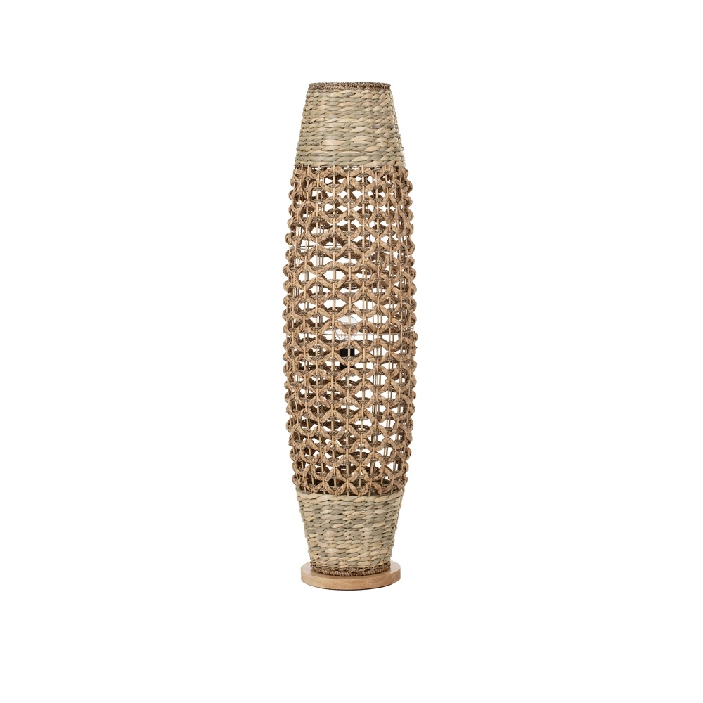Vloerlamp Anada bruin Ø 33cm Lyora 5212017477484