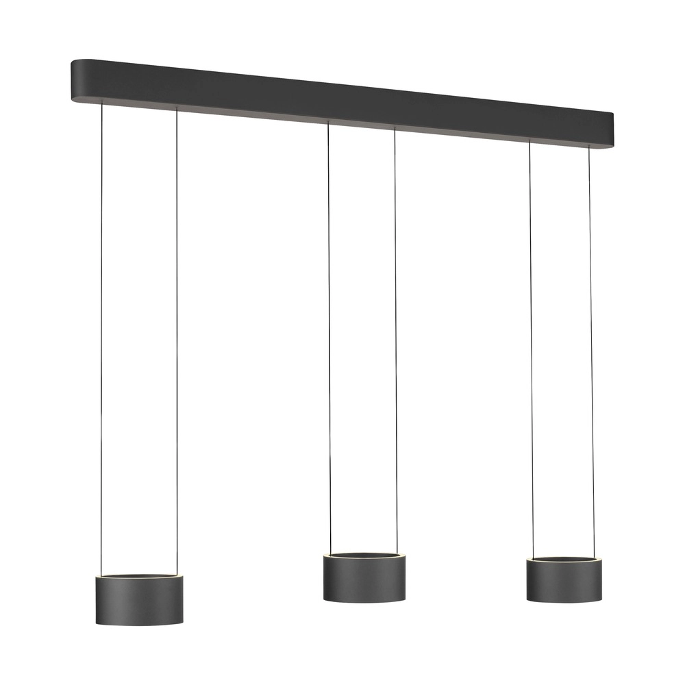 Design led hanglamp Pure Clipse Mystic grey Paul Neuhaus 4012248396315