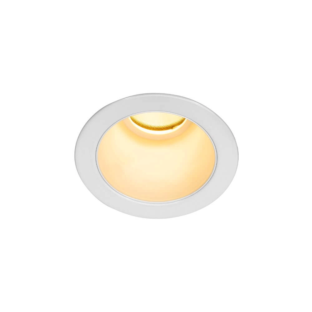 Led inbouwspot Horn wit - verdiept - 3000K