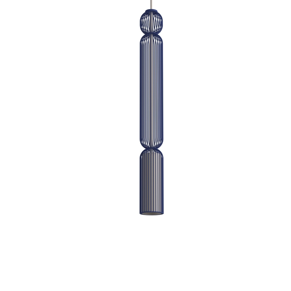 Hanglamp Singles 65cm marine blauw Lyora 5903139121965