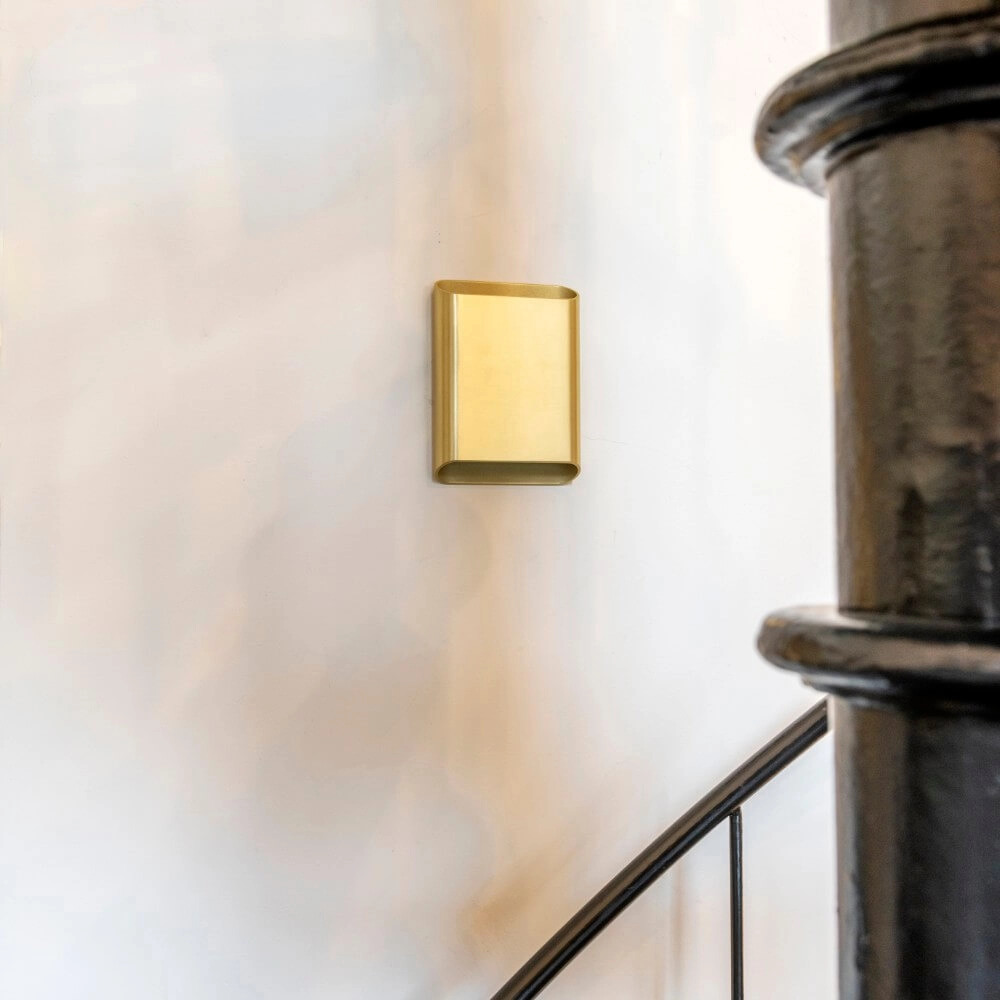 Wandlamp Diaz L Goud geborsteld Artdelight 8720701100312