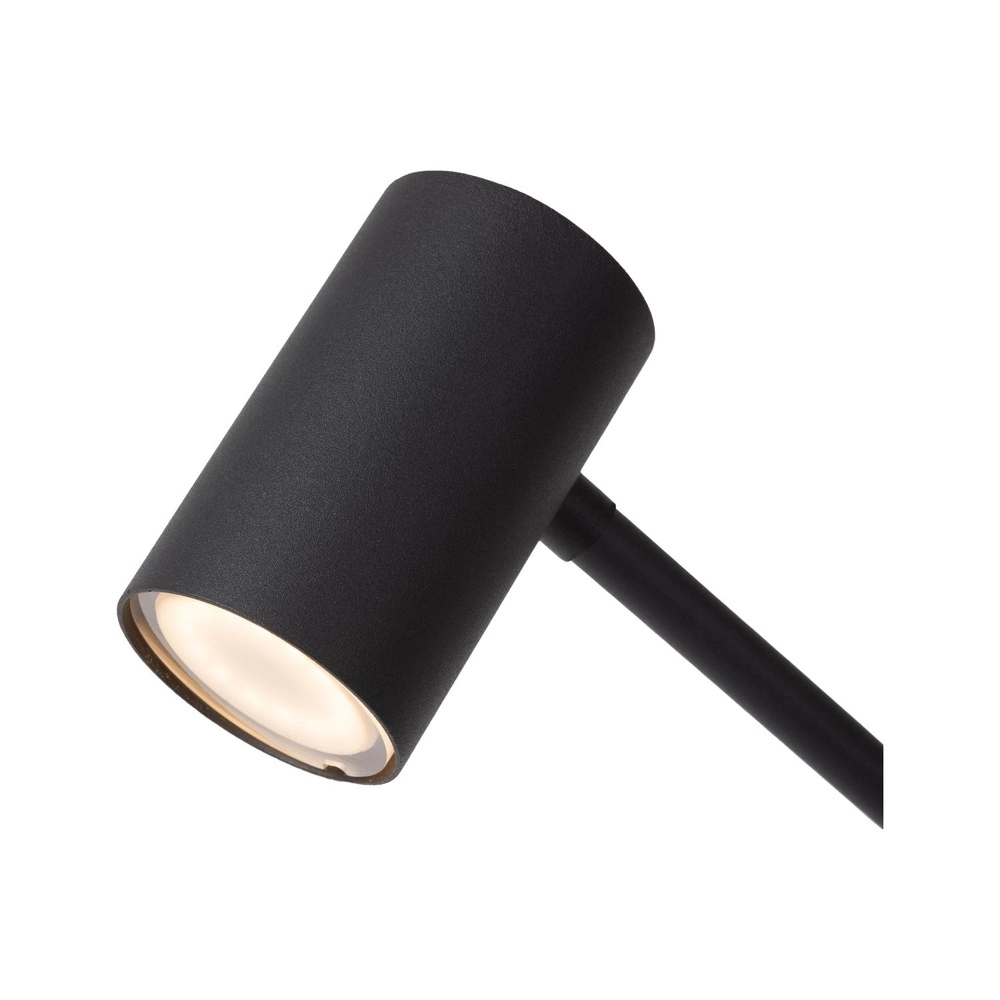 Oplaadbare vloerlamp Tipik zwart Lucide 5411212361349