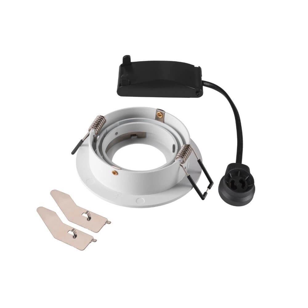 Inbouwspot New Tria 75 rond - wit - GU10 SLV 4024163276153