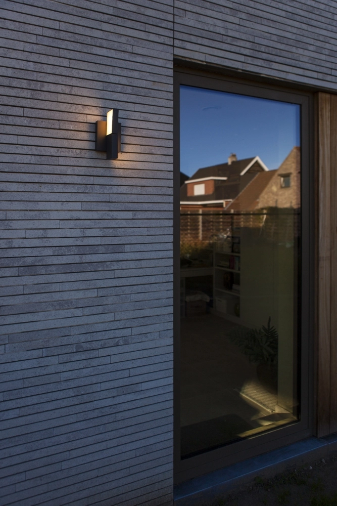 Unieke wandlamp Twisto grijs Lutec 6939412018157