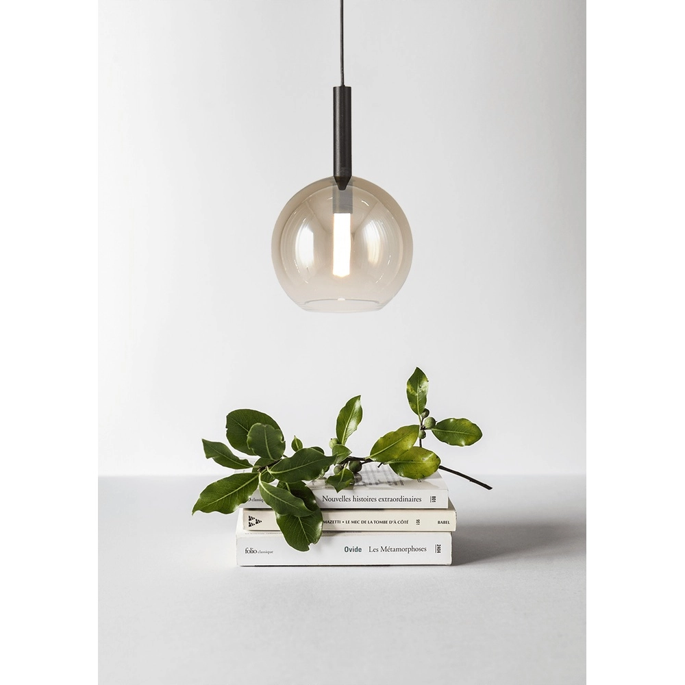Hanglamp Ø 17cm Lido Ball met gold-fading glas Masterlight 8718121324739