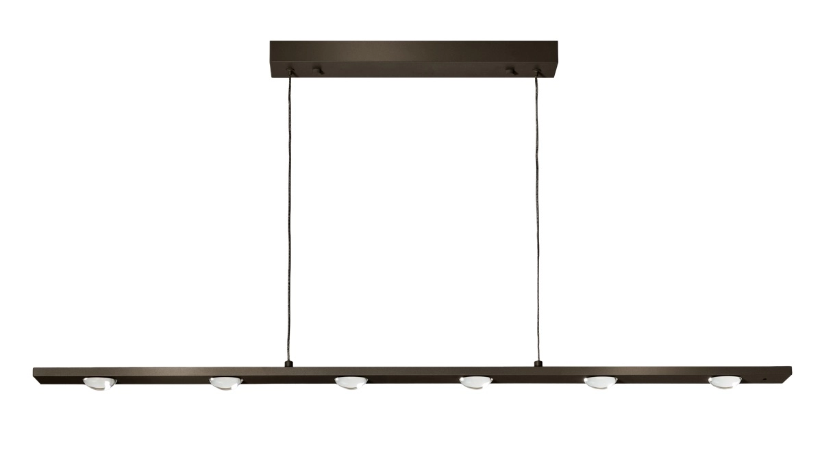 Moderne led hanglamp Jake anodic brown