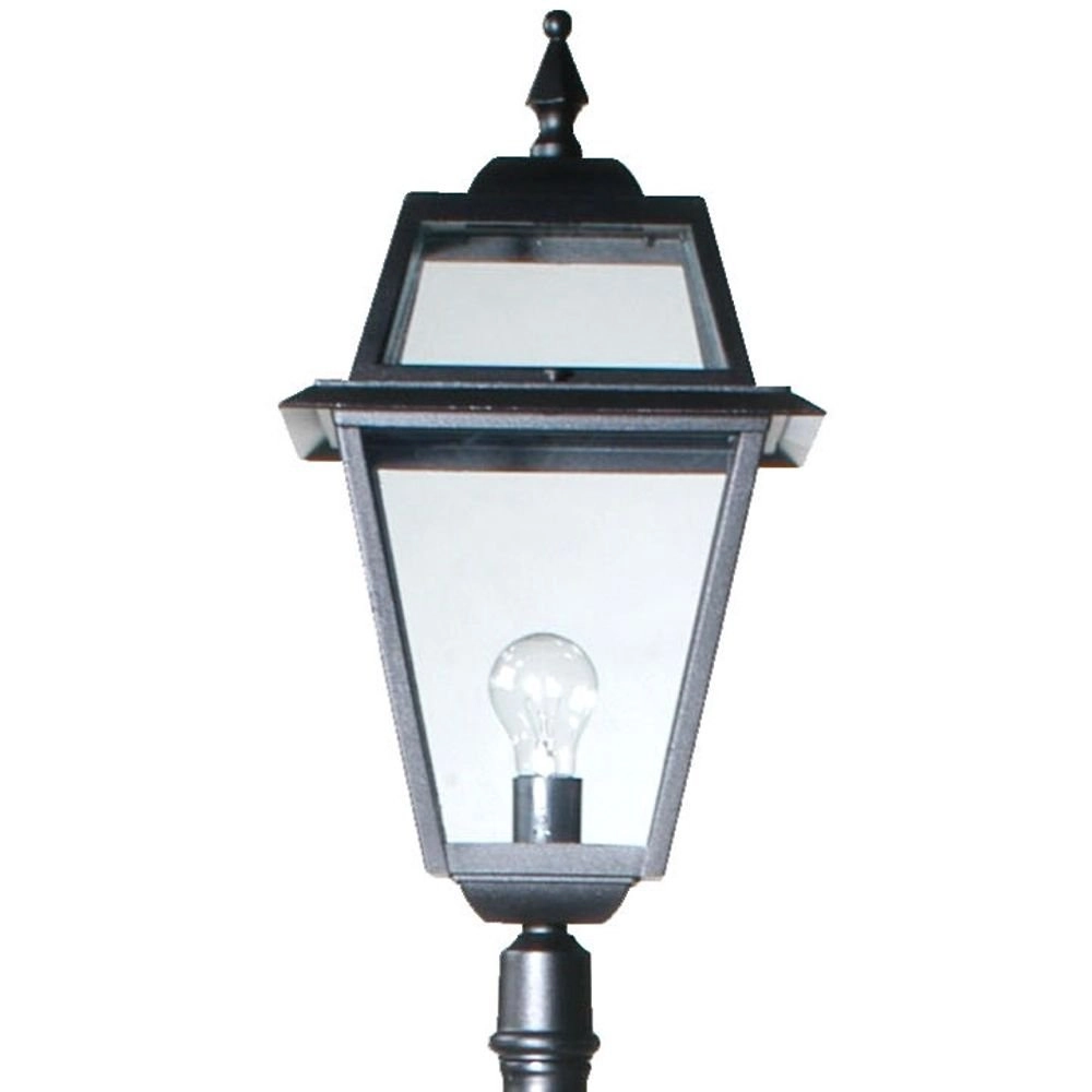 Buitenlantaarn Perla 122cm klassiek zwart Franssen 8019093563806