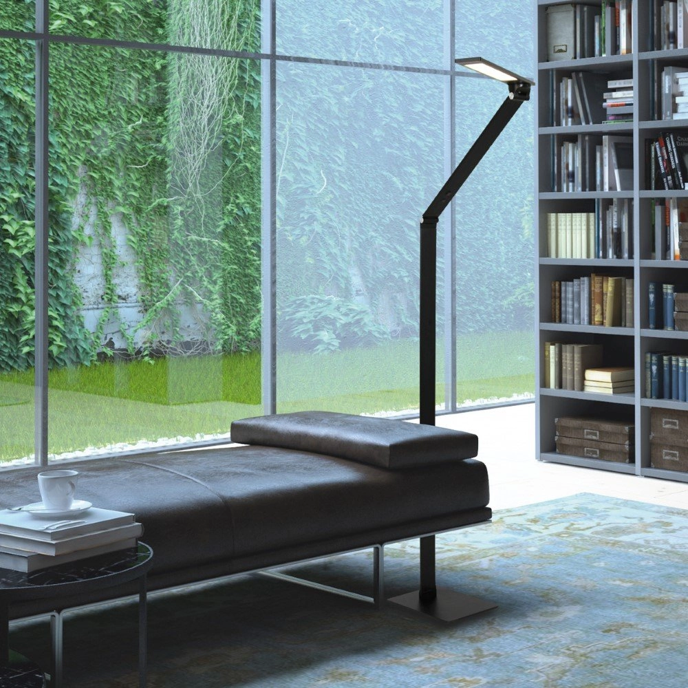 Zwarte leeslamp Serenade LED 100cm Steinhauer 8712746132656