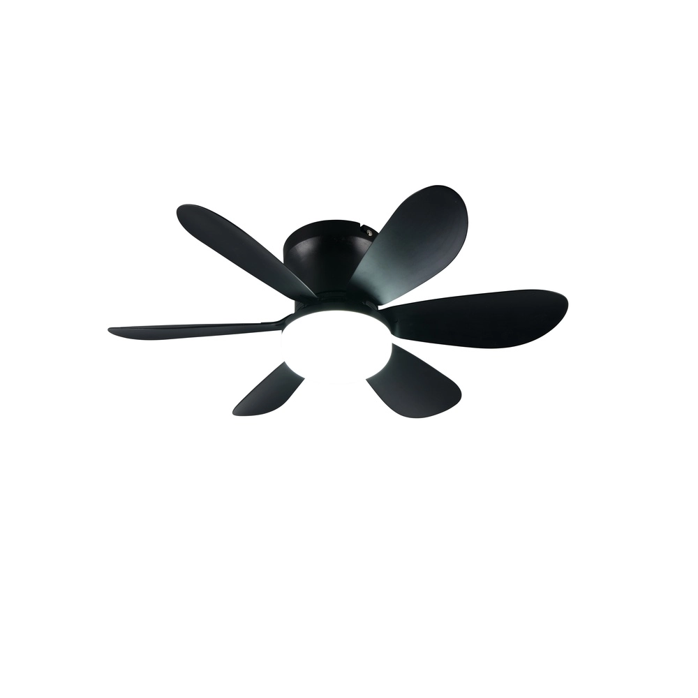 Zwarte ventilator Lund plafond Trio 4017807643732