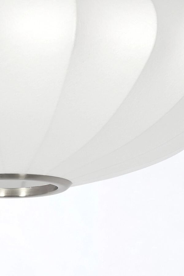 Japandi plafondlamp Fay Ø 50cm wit Light & Living 8717807760458