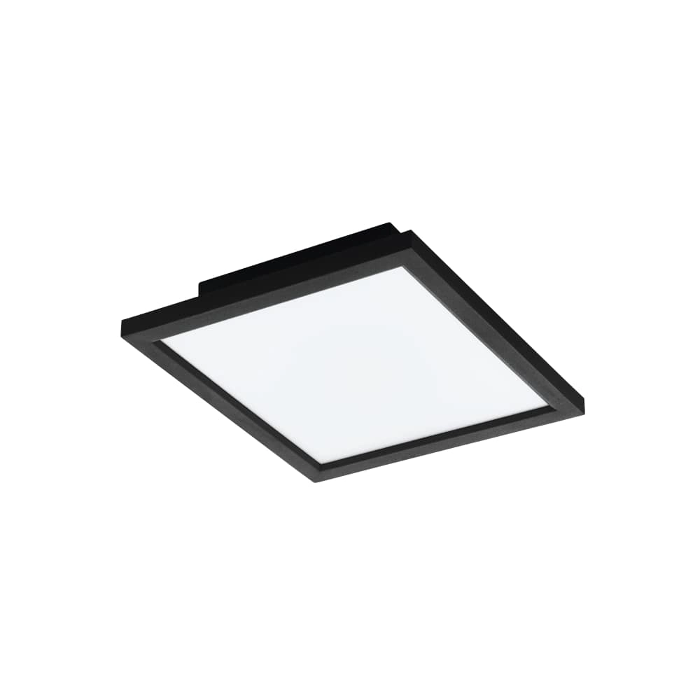 Plafonnière Zigbee Salobrena-Z 30x30cm zwart Plafonnière Zigbee Salobrena-Z 30x30cm zwart