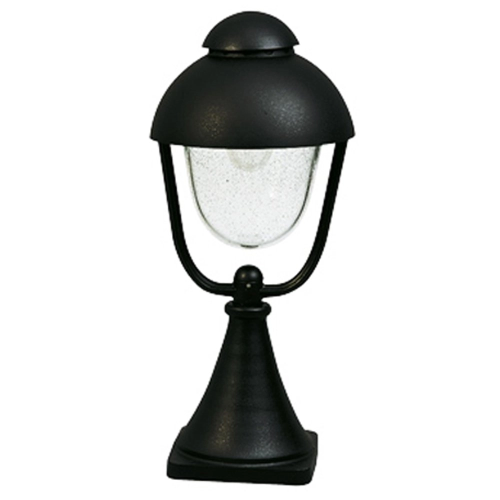 Lantaarn op sokkel Jardi 56cm - zwart