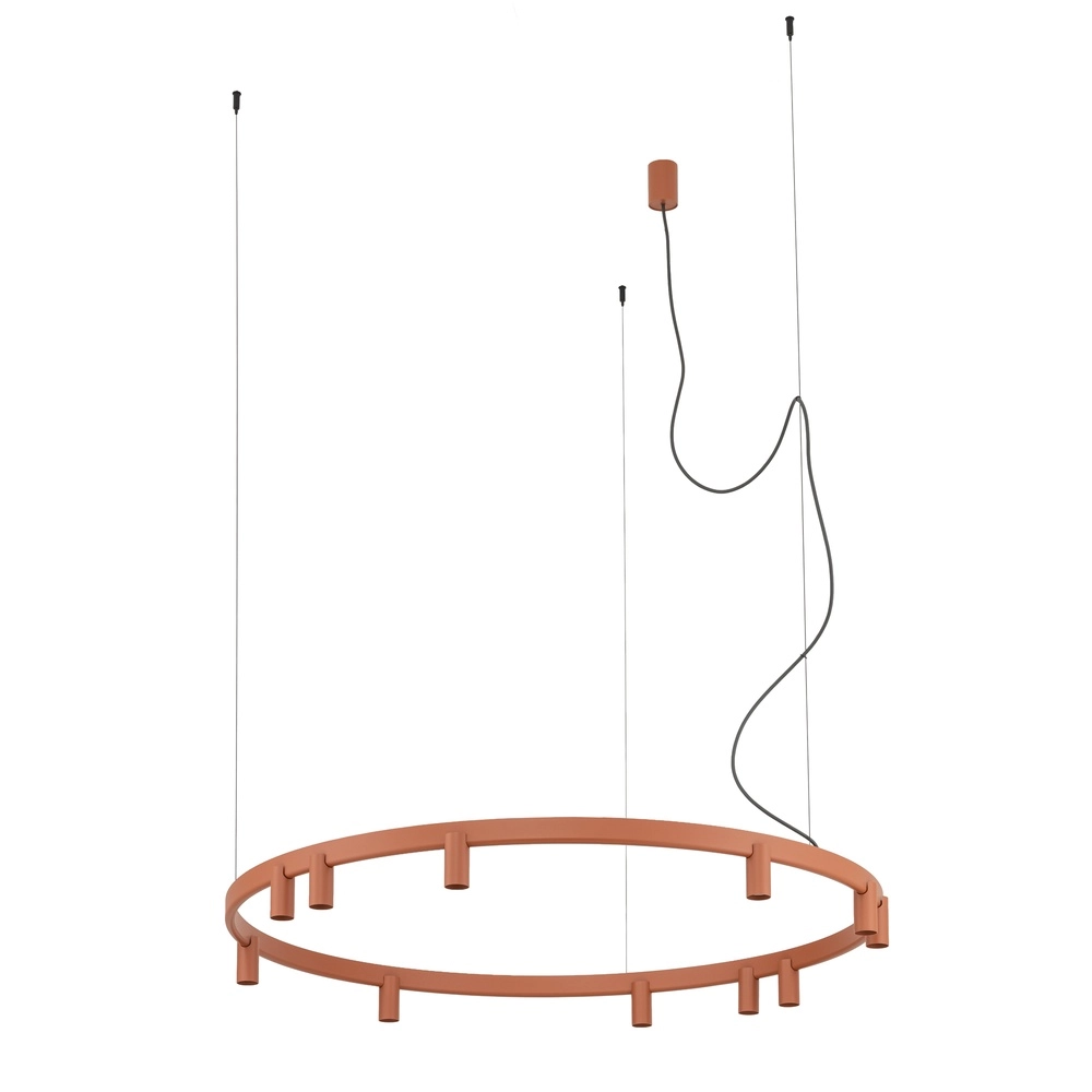 Design hanglamp Fourty terracotta Ø 116cm Lyora 5903139124201